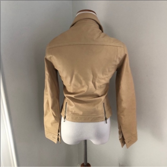 Carina New York cream leather jacket - Picture 13 of 15